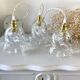 Vintage waterfall pendant light