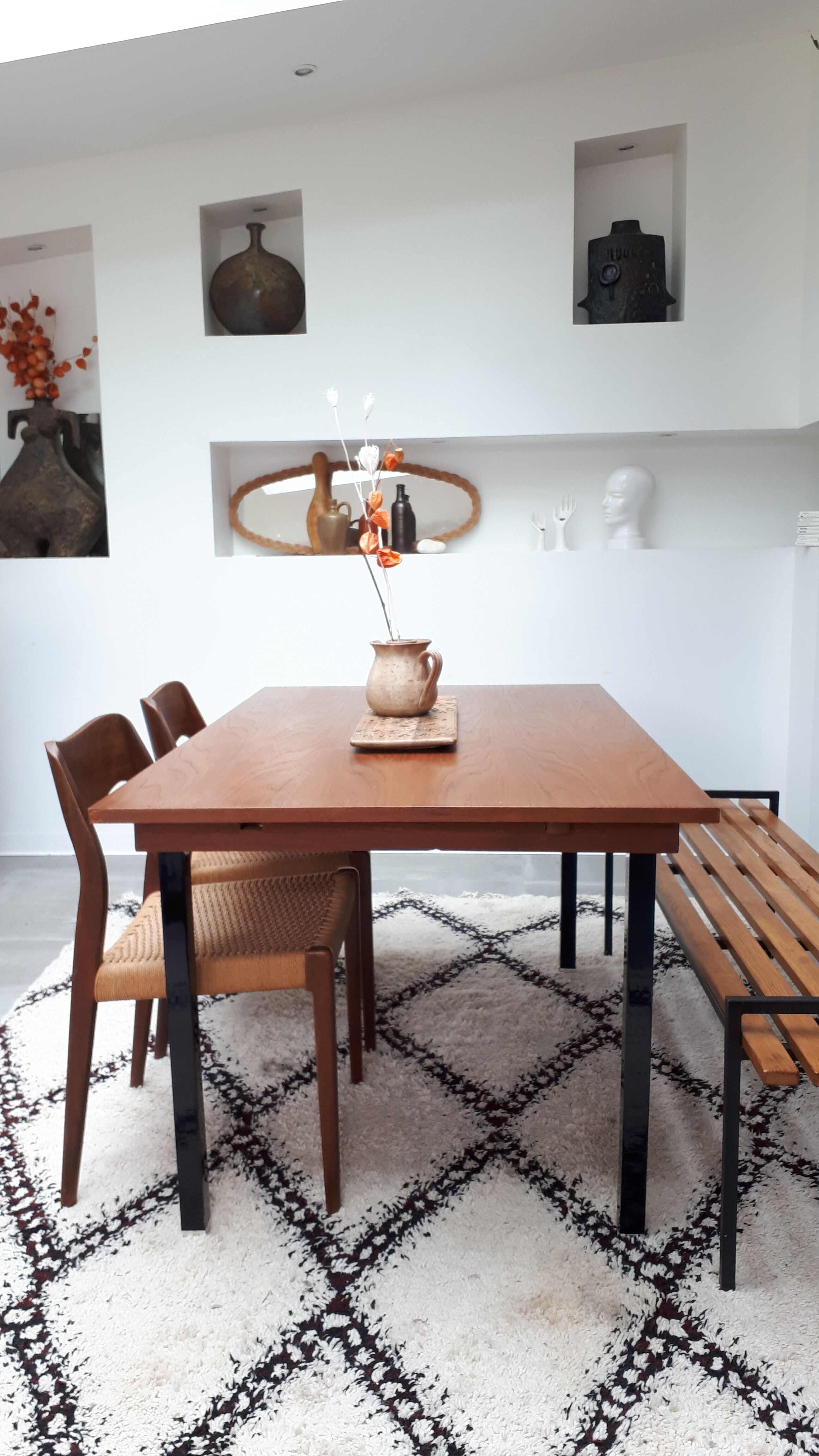 Modernist design table from 1959