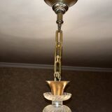 Chandelier and its wall lights