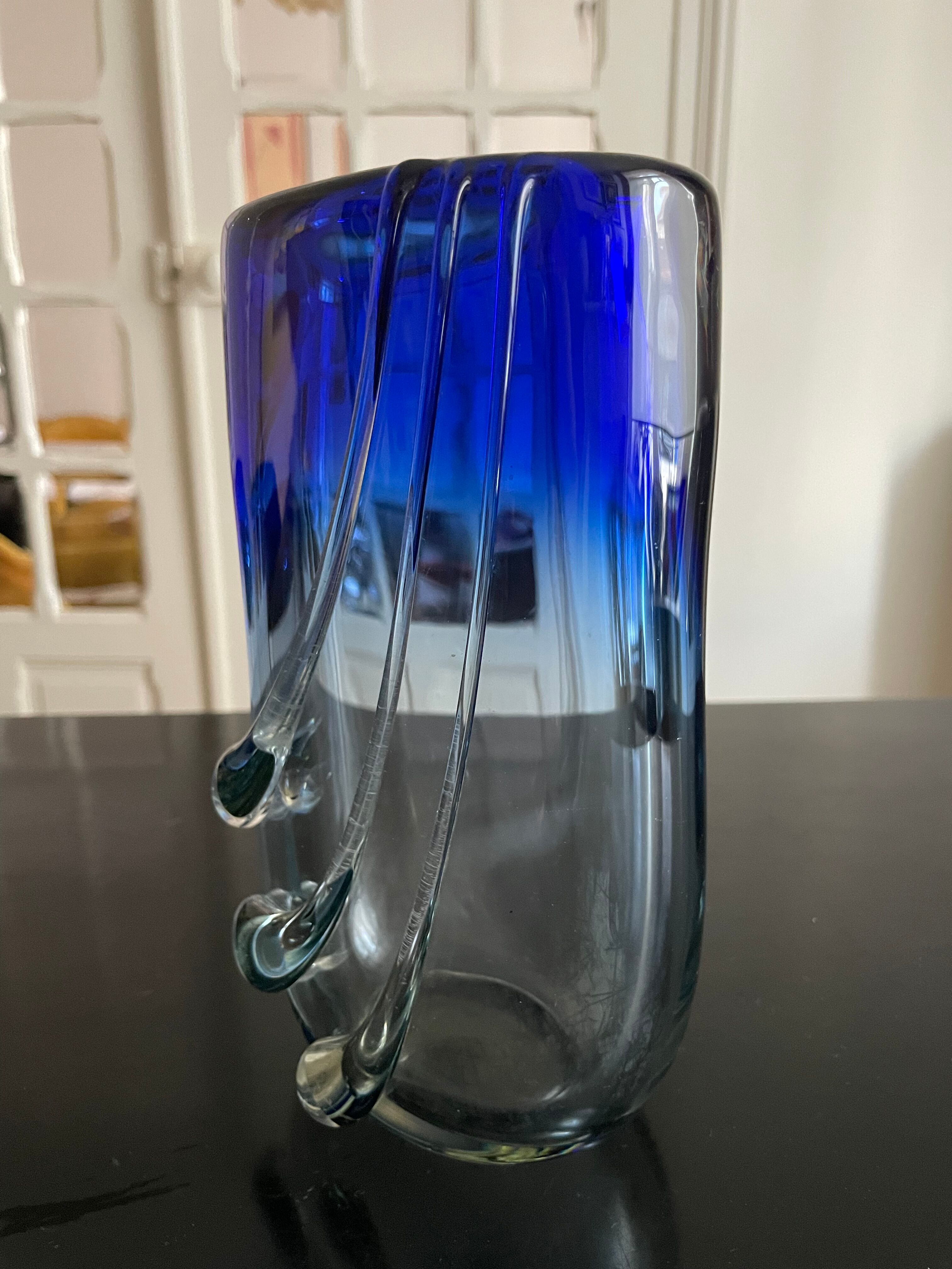 Italian glass vase