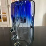 Vase en verre italien