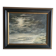 Oil on Panel P. Scherer Moonlit Seascape