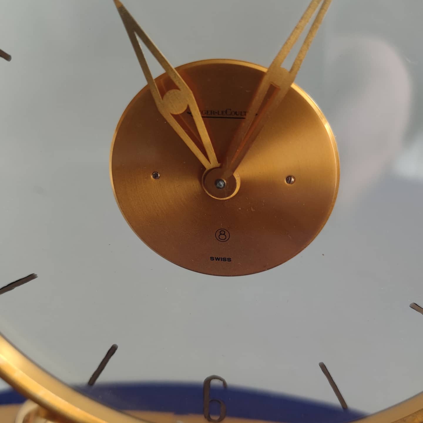 Jaeger Lecoultre mechanical pendule at 8 days