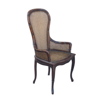 Fauteuil canné