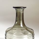 Art Deco Smoked Carafe