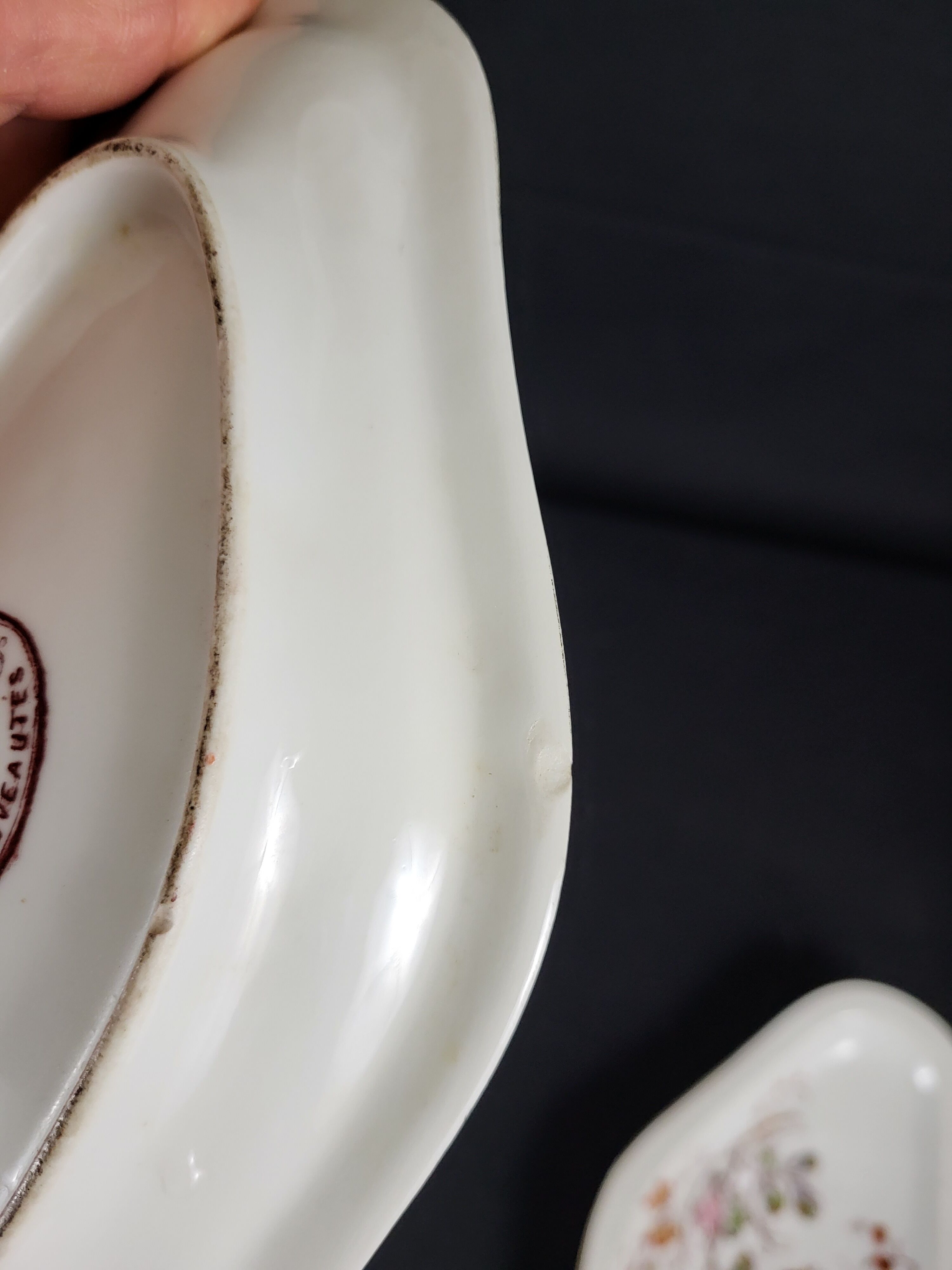 Porcelain table service Paris "à la ville St Denis" - New products