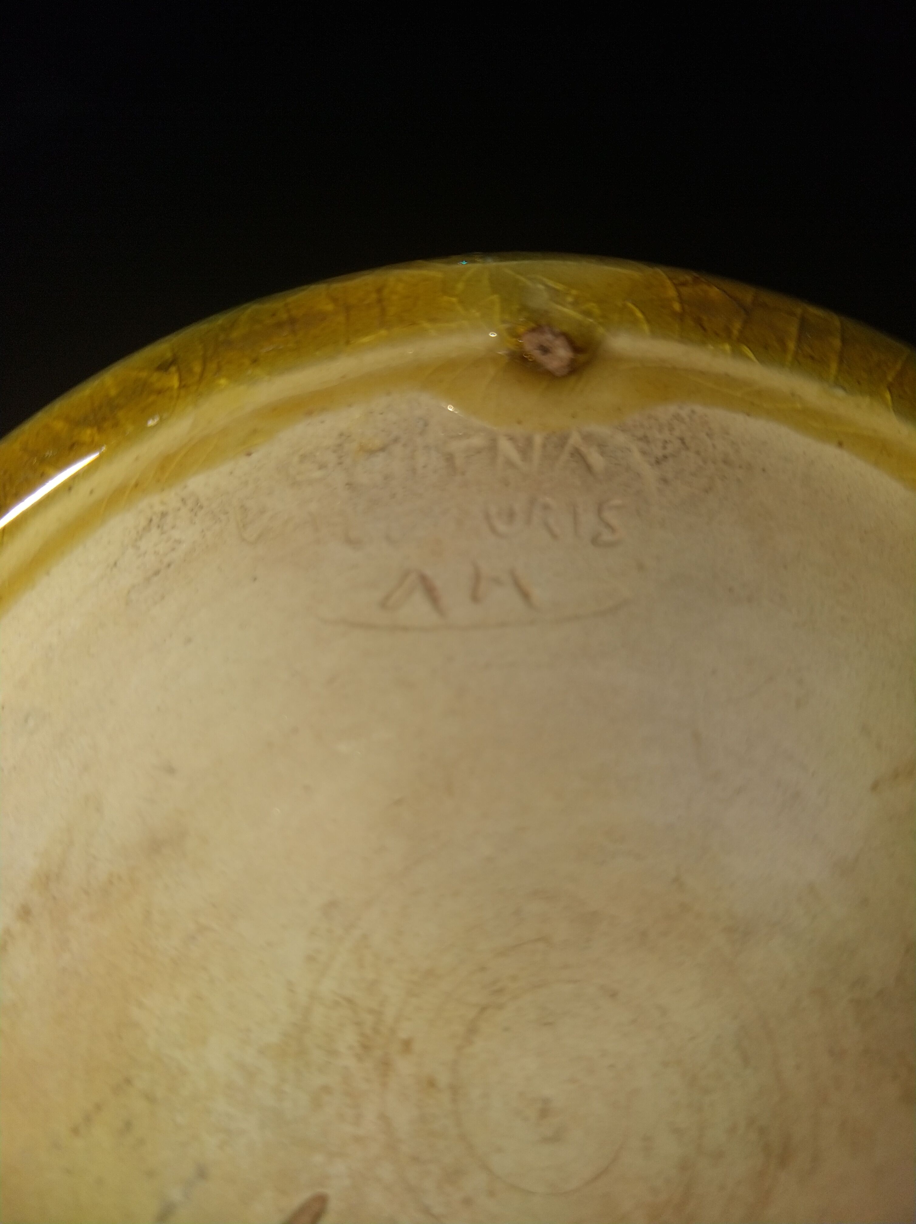 Ceramic vase from Vallauris, circa 1950