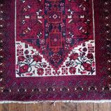 Handmade Belouch Persian rug 172x87cm