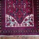 Handmade Belouch Persian rug 172x87cm