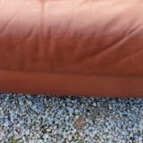 Pair of armchairs and De Sede sofa in cognac leather from the 70s/80s