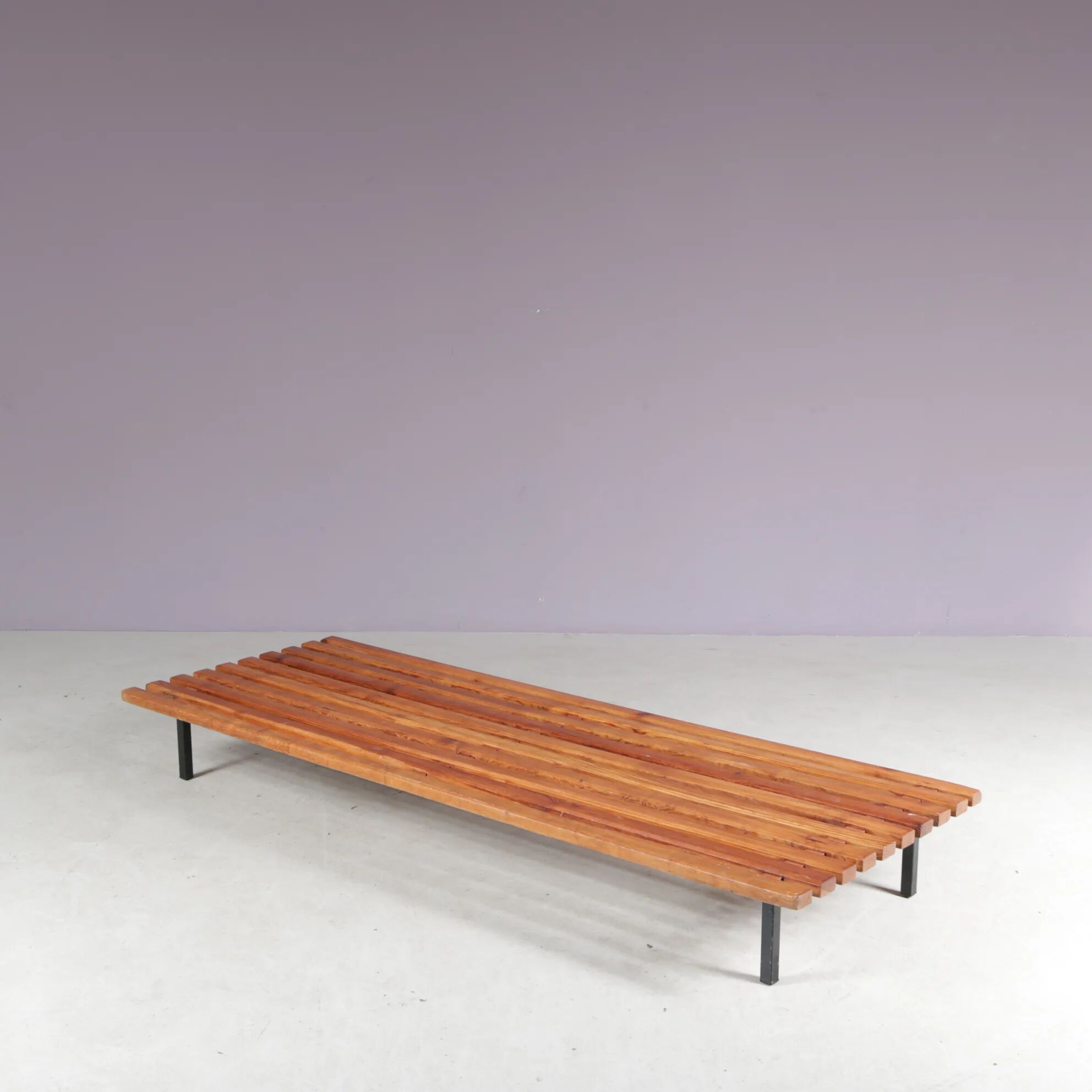 Charlotte Perriand “Cansado” bench, France 1950