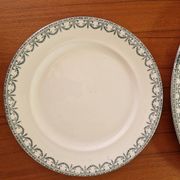 Lot De 2 Grands Plats Salins Modèle Guirlandes LXVI