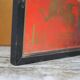 Vintage triptych mirror, wall mirror, barber mirror, collection, Asian pattern mirror