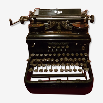Machine à écrire royal années 20