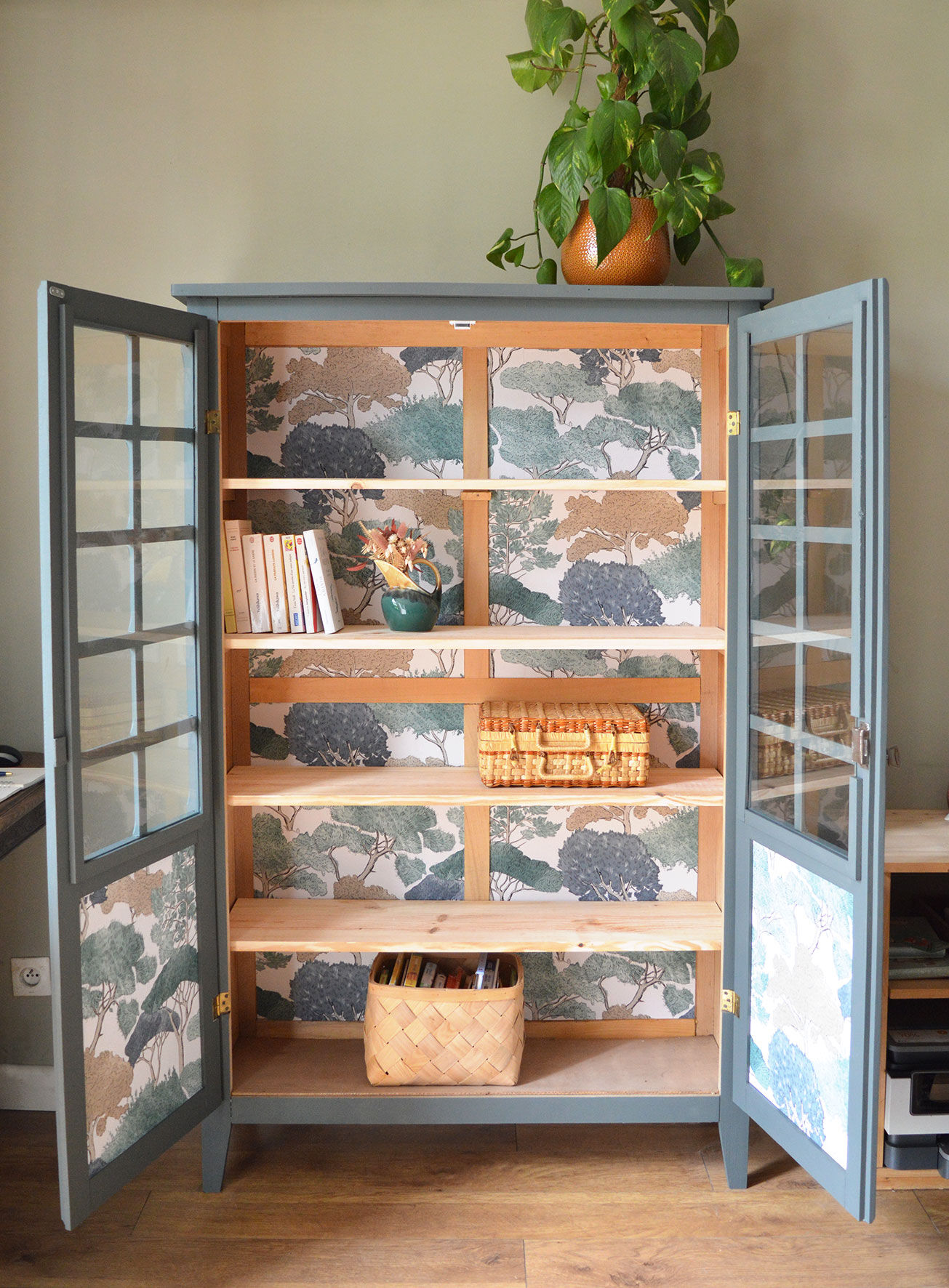 Parisian glazed wardrobe