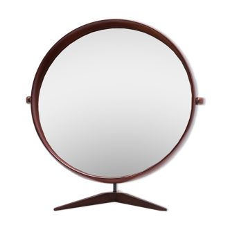 Mirror by Uno and Osten Kristiansson edition Luxus Sweden circa 1960 49x52cm