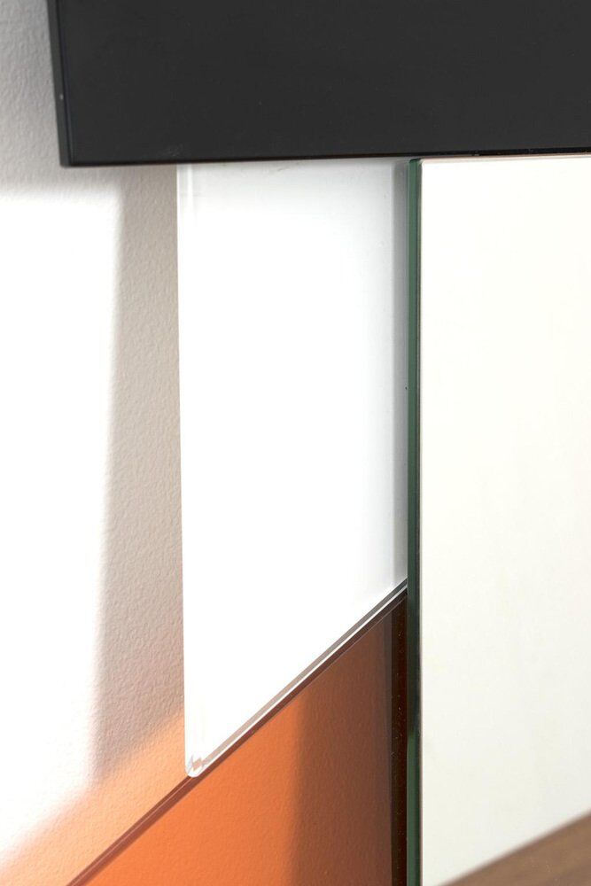 Miroir par Ettore Sottsass pour Glas Italia