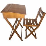 Foldable children's desk