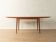 Elegant mid-century dining table with extension function, 1960s, teak veneer