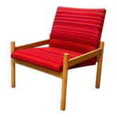 Fauteuil danois réglable en hauteur du milieu du siècle, années 1960