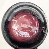 Purple biot blown glass mugs