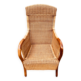Rattan armchair
