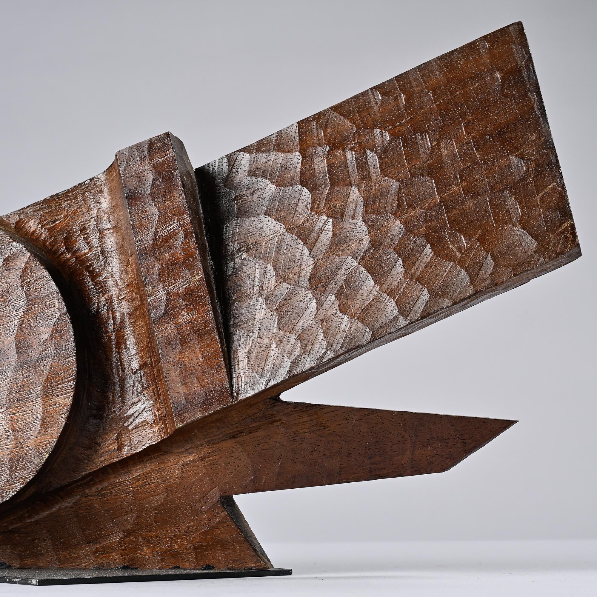 Sculpture signed Wakabayashi, Japan, 1971