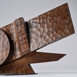 Sculpture signed Wakabayashi, Japan, 1971