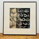 Caroline Tokar – Contemporary tableau Mixed technique calligraphy & gaze