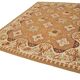Handmade European Vintage Aubusson Kilim 236 cm x 306 cm