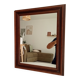 Miroir vintage en bois massif, années 60-70