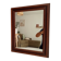 Miroir vintage en bois massif, années 60-70