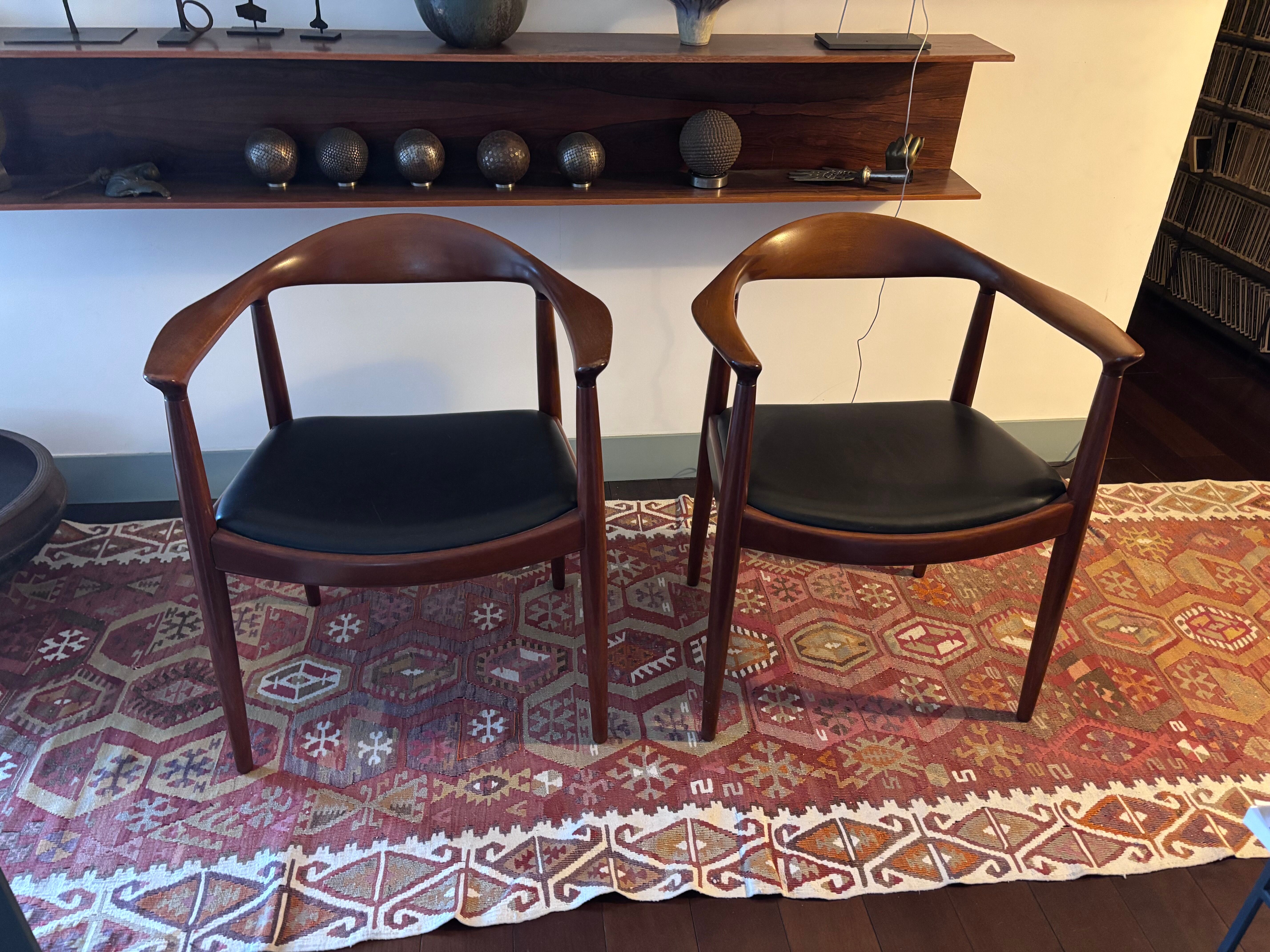 Fauteuils de HansJ.Wegner