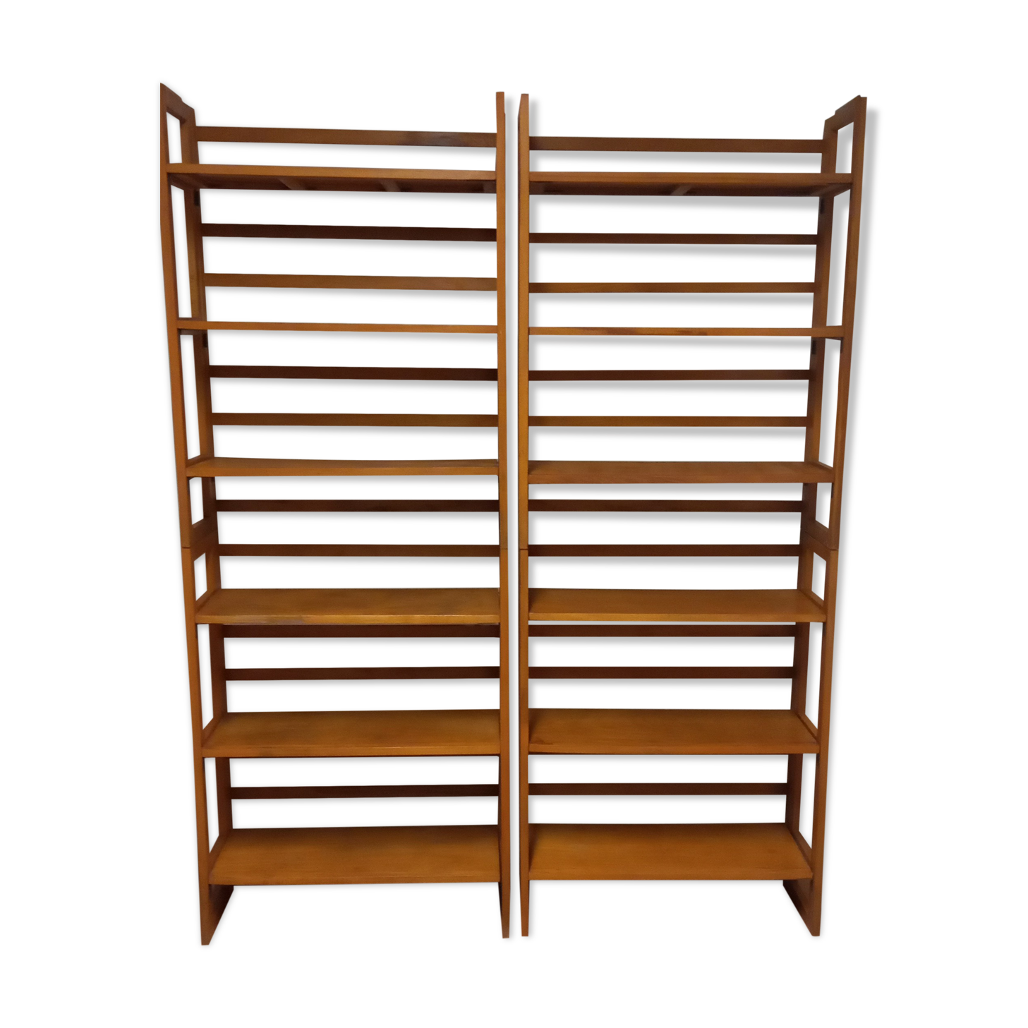 Etagere de bouquiniste vintage