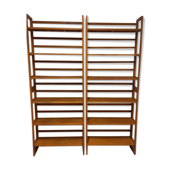 Etagere de bouquiniste vintage