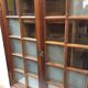 Old wall case has pharmacy
