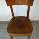 Pair of vintage Fischel bistro chairs