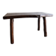 Table basse brutaliste années 50