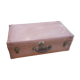 Green cardboard suitcase
