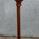 Turned wooden floor lamp from the 1950s.