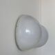 Pair of metal and opal perspex wall lights, Germany 1970