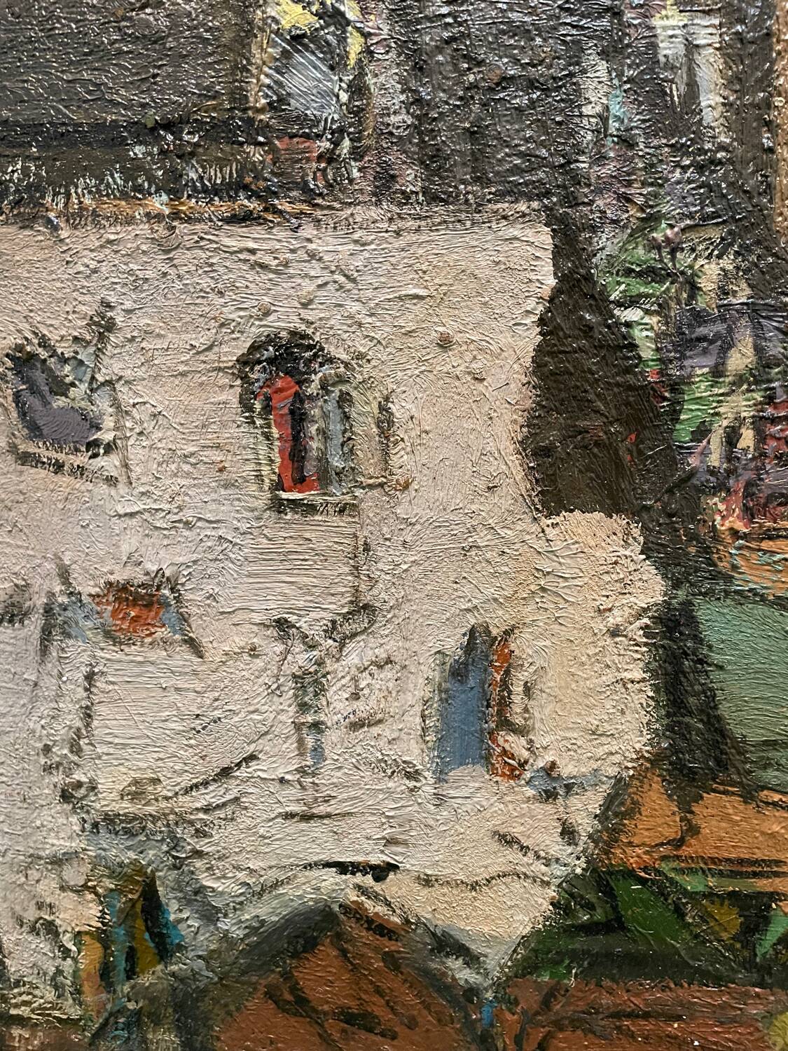 Abstract painting after the war 1967