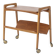 Vintage Bar Cart on Wheels, Mid Century Modern Trolley Table, 1960s Germany
