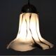 Glass pendant lights by Peill & Putzler, Petunia model 1970