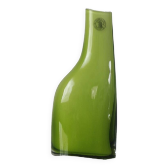 Handmade glass vase