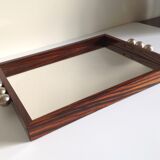 Art deco mirror plateau