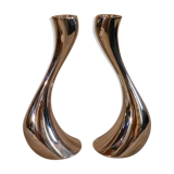 Paire de bougeoirs Georg Jensen