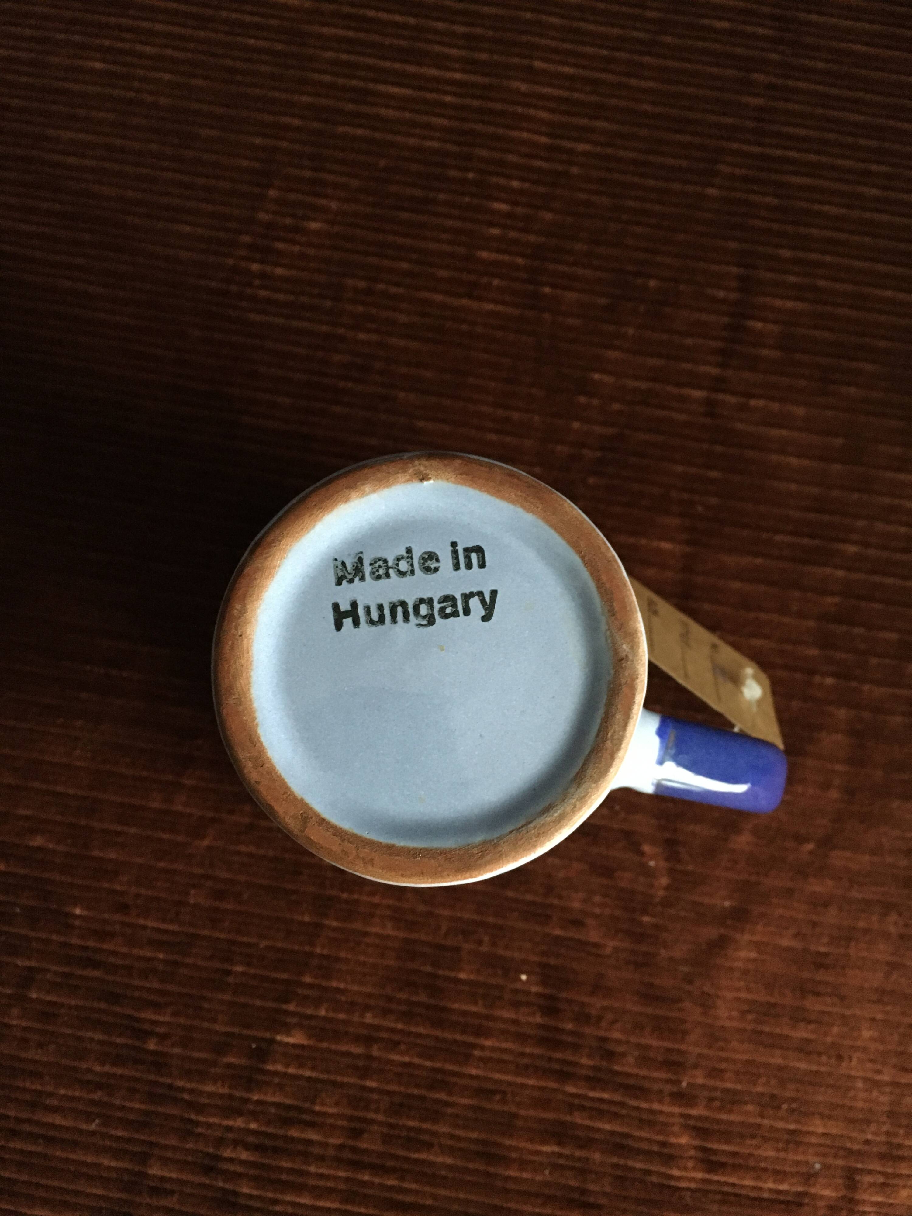 Mug artisanal à pois