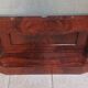 Large Empire mahogany mirror