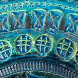 Large Rimini Blue bowl from the mid-century by Aldo Londi for Bitossi.